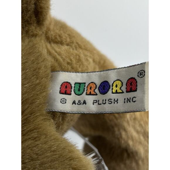 Vtg Aurora Harry The Hound Tushies Flopsie Plush Stuffed Freckles Jowels 12" - Picture 5 of 8